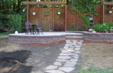 After: Backyard Sitting Area